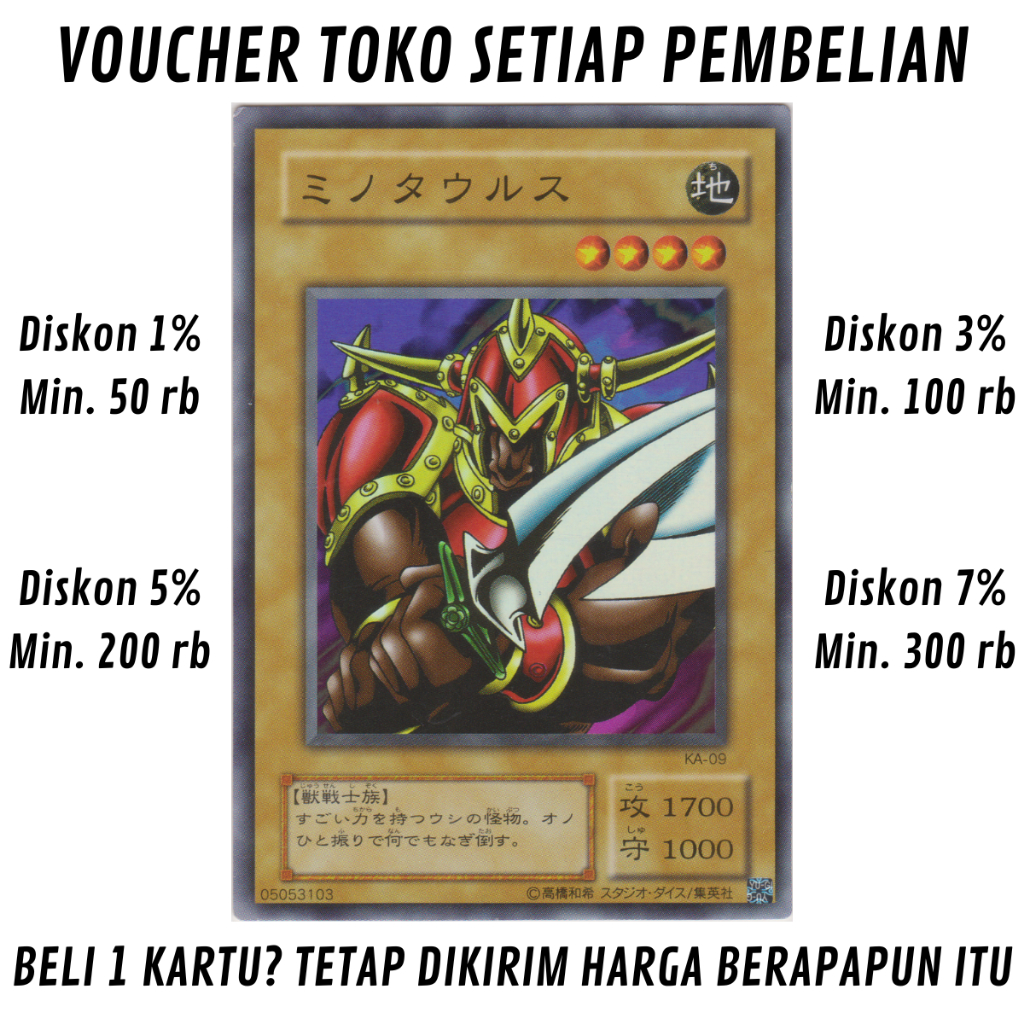 [S10%] Kartu YuGiOh OCG KONDISI DAMAGE = DIBAWAH PSA 7 Battle Ox Structure Deck: Kaiba KA-09 Super R