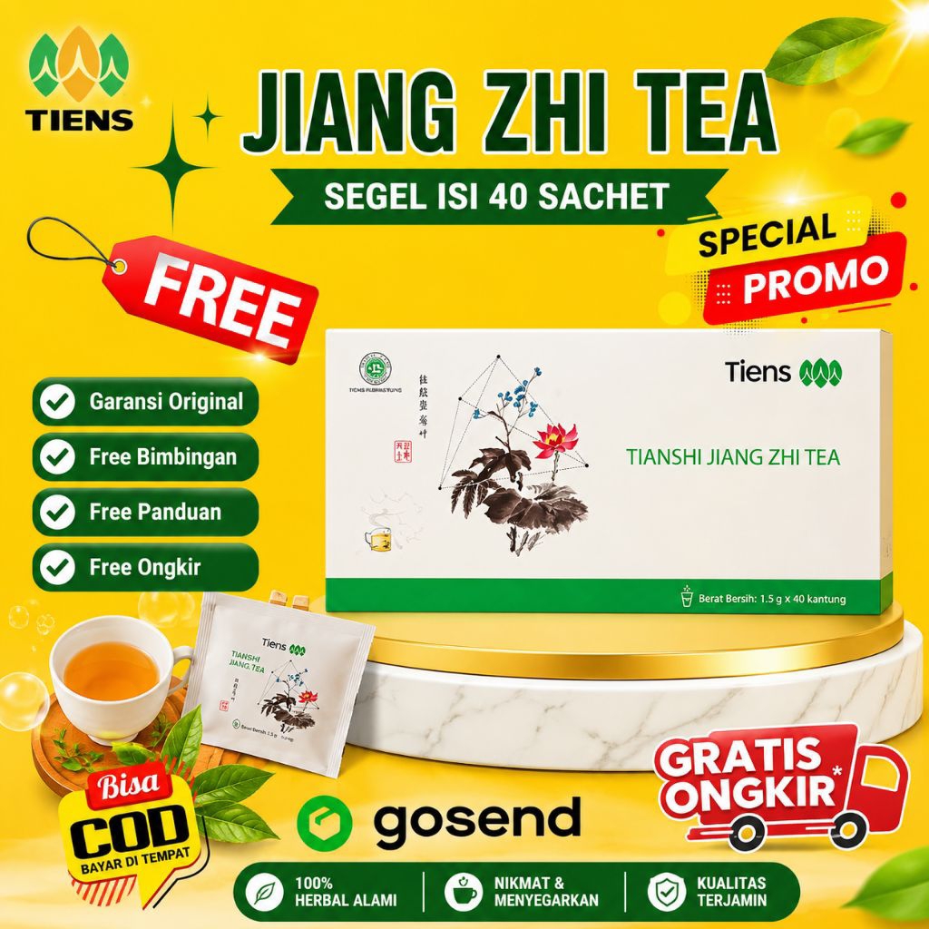 Pelangsing Badan Teh Jiang Zhi Tea Tiens Original Detoxs Teh Diet