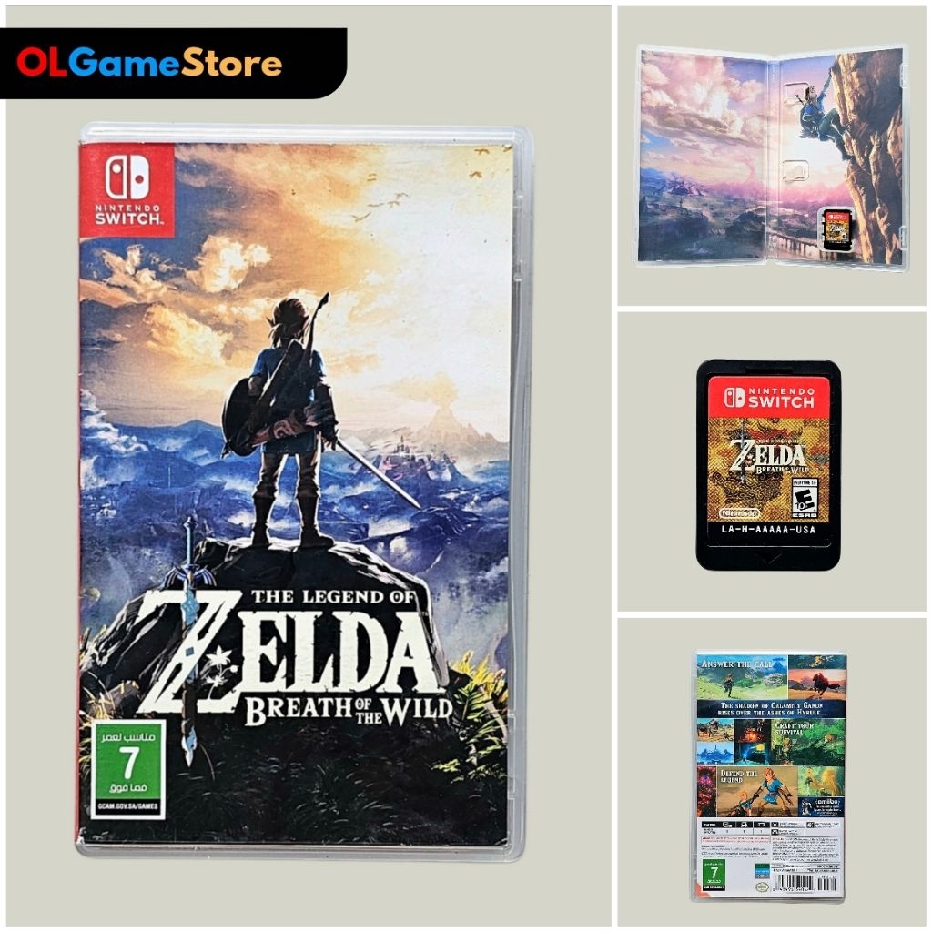 Nintendo Switch The Legend Of Zelda Breath Of The Wild Zelda BOTW Game Switch