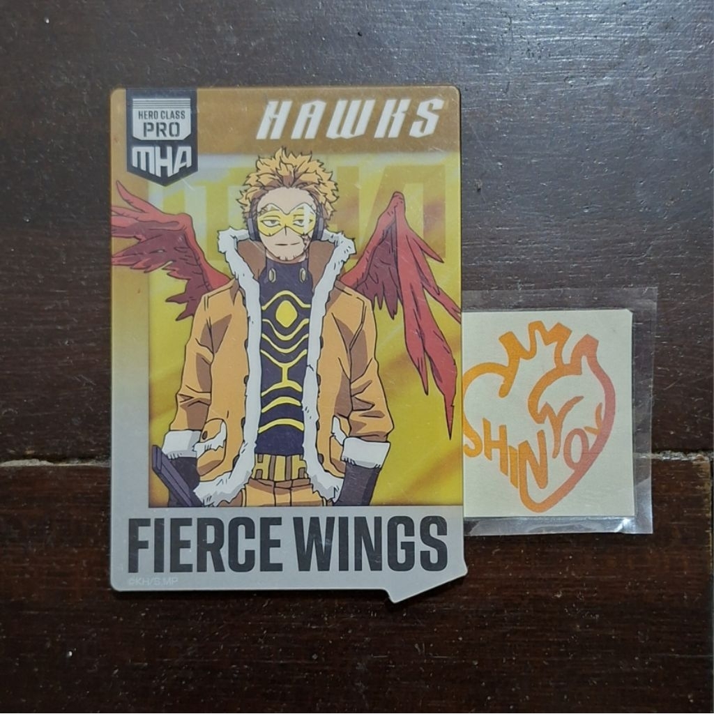 My hero academia hawks acrylic