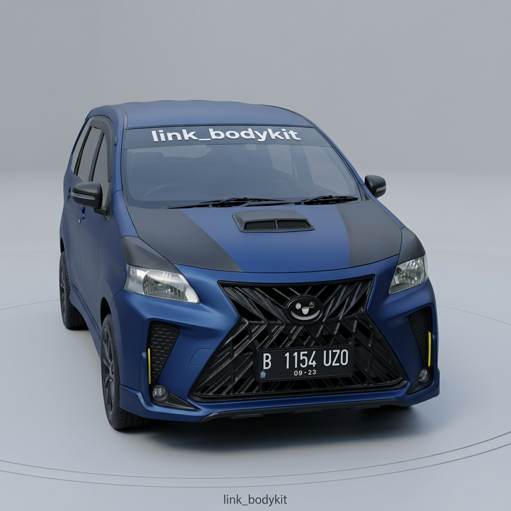 Bemper Bodykit Avanza Xenia Veloz 2012 2013 2014 2015 Custom Lexus Style Mix Belakang Vazoma