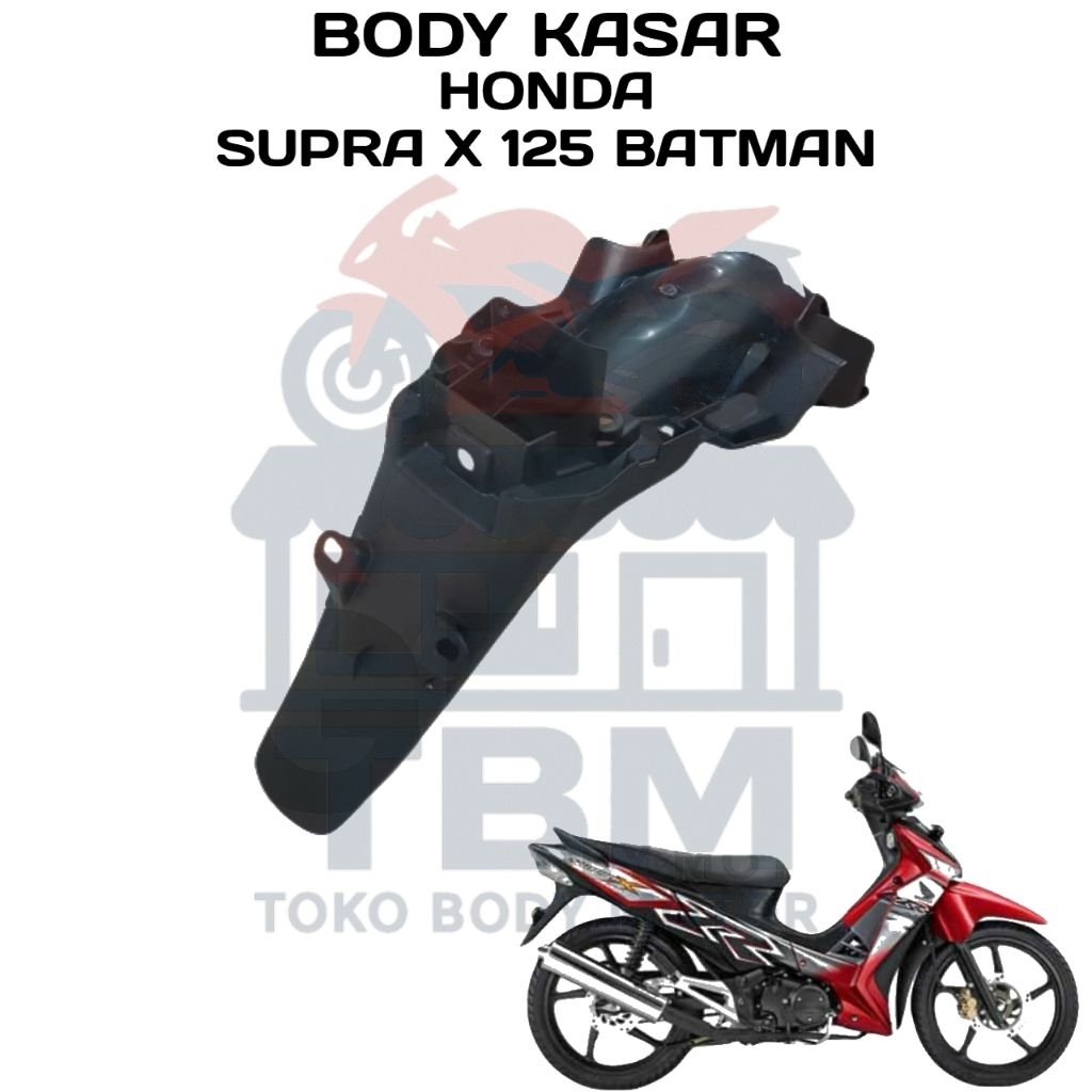 Spakbor belakang Supra X 125 Batman Cover Bodi Honda Supra 125 batman Batok spakbor slebor reksil de