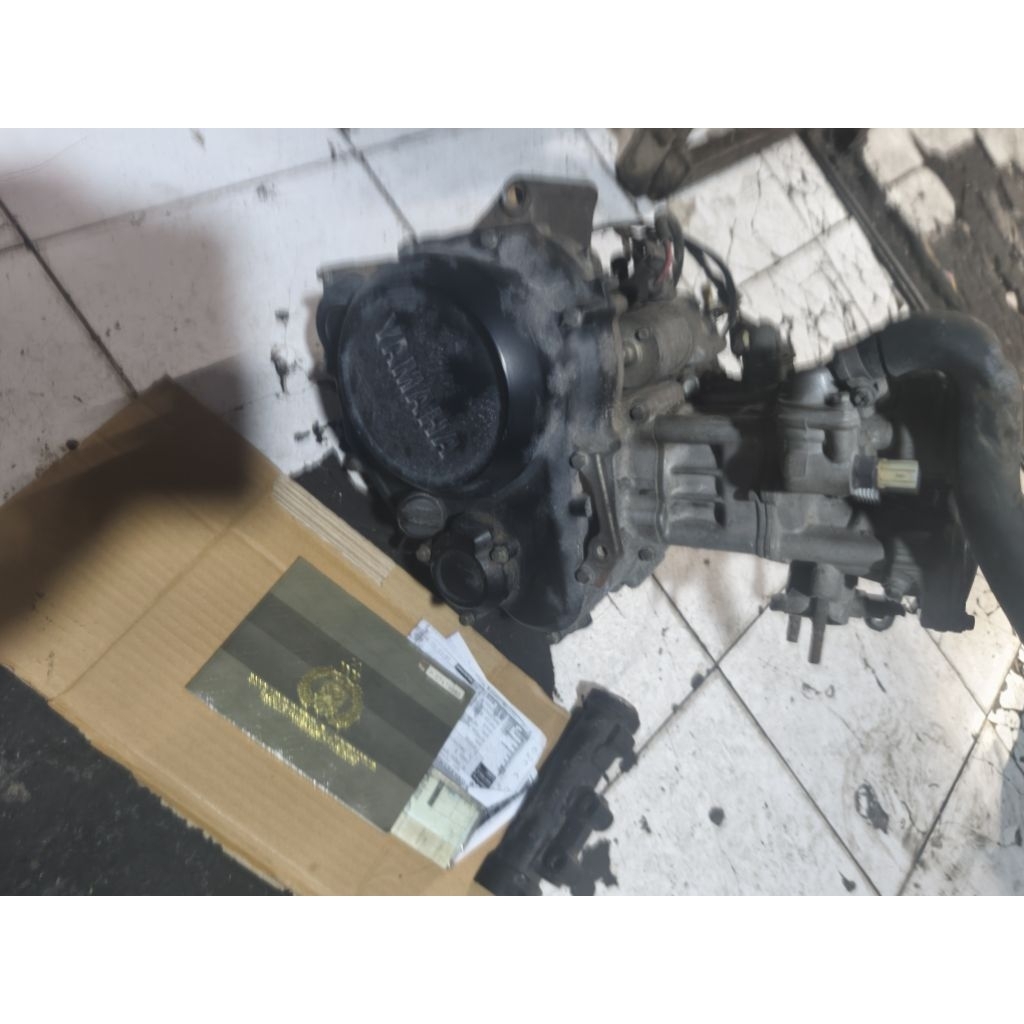 mesin R15 v2 asli original copotan 1set (seken)