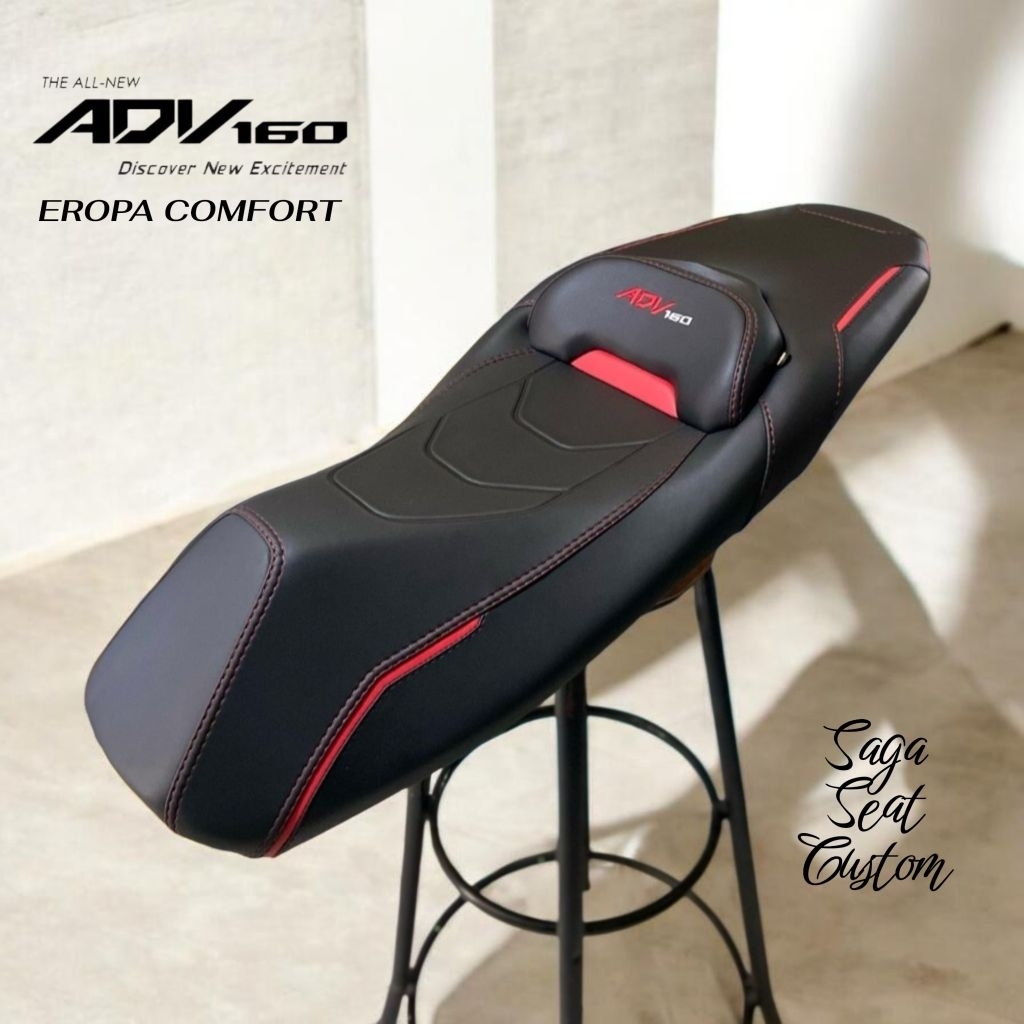 Jok ADV 160 eropa comfort custom latex kulit MBtech