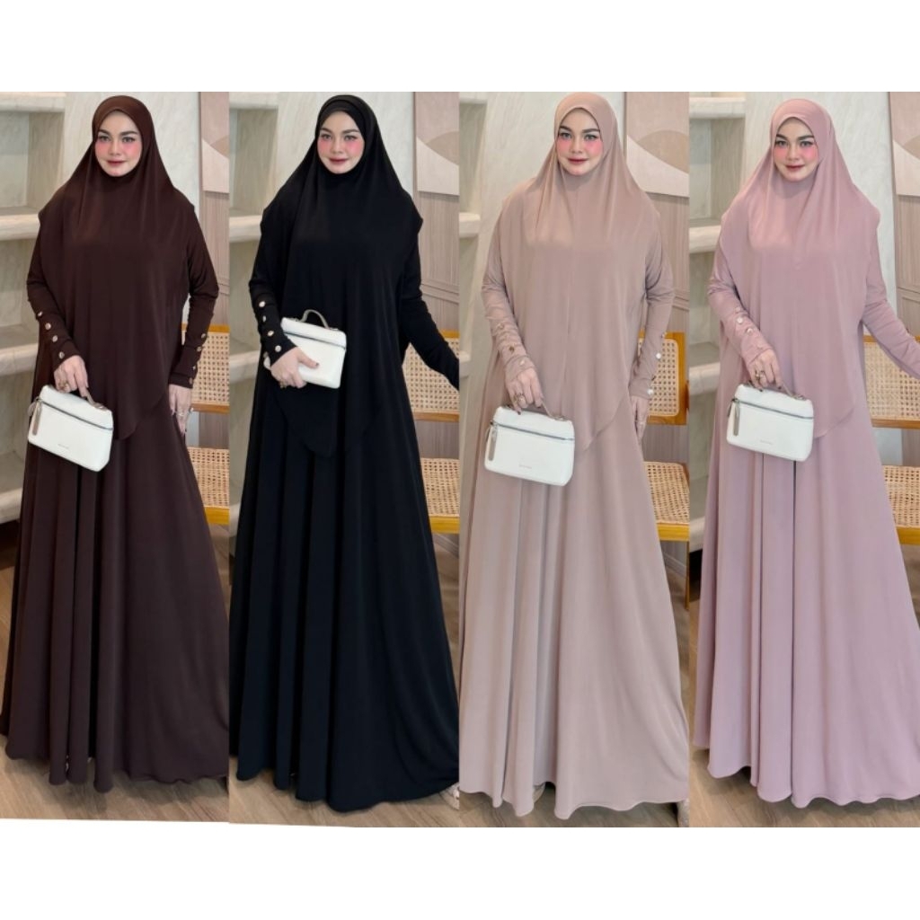 AINUN Set Bergo By Alika_Syari