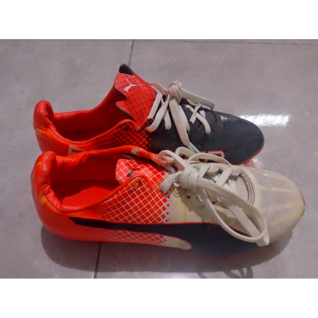 Sepatu Bola Anak Second Puma Evospeed 4.5 FG Size 35 Insole 220 Second Ori