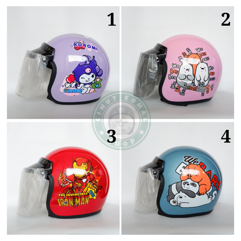 Helm Anak Bogo Junior