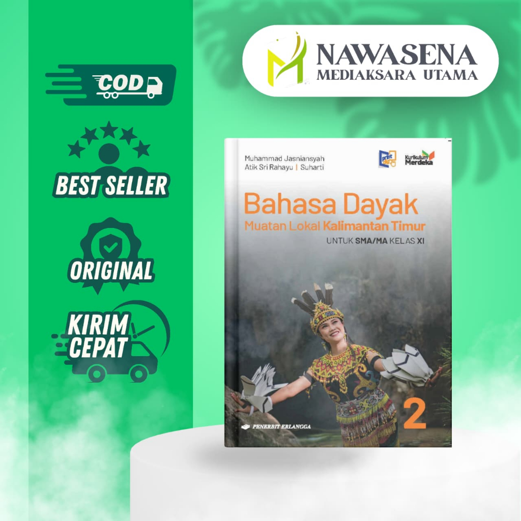 BUKU Bahasa Dayak Muatan Lokal Kalimantan Timur SMA/MA Kelas XI