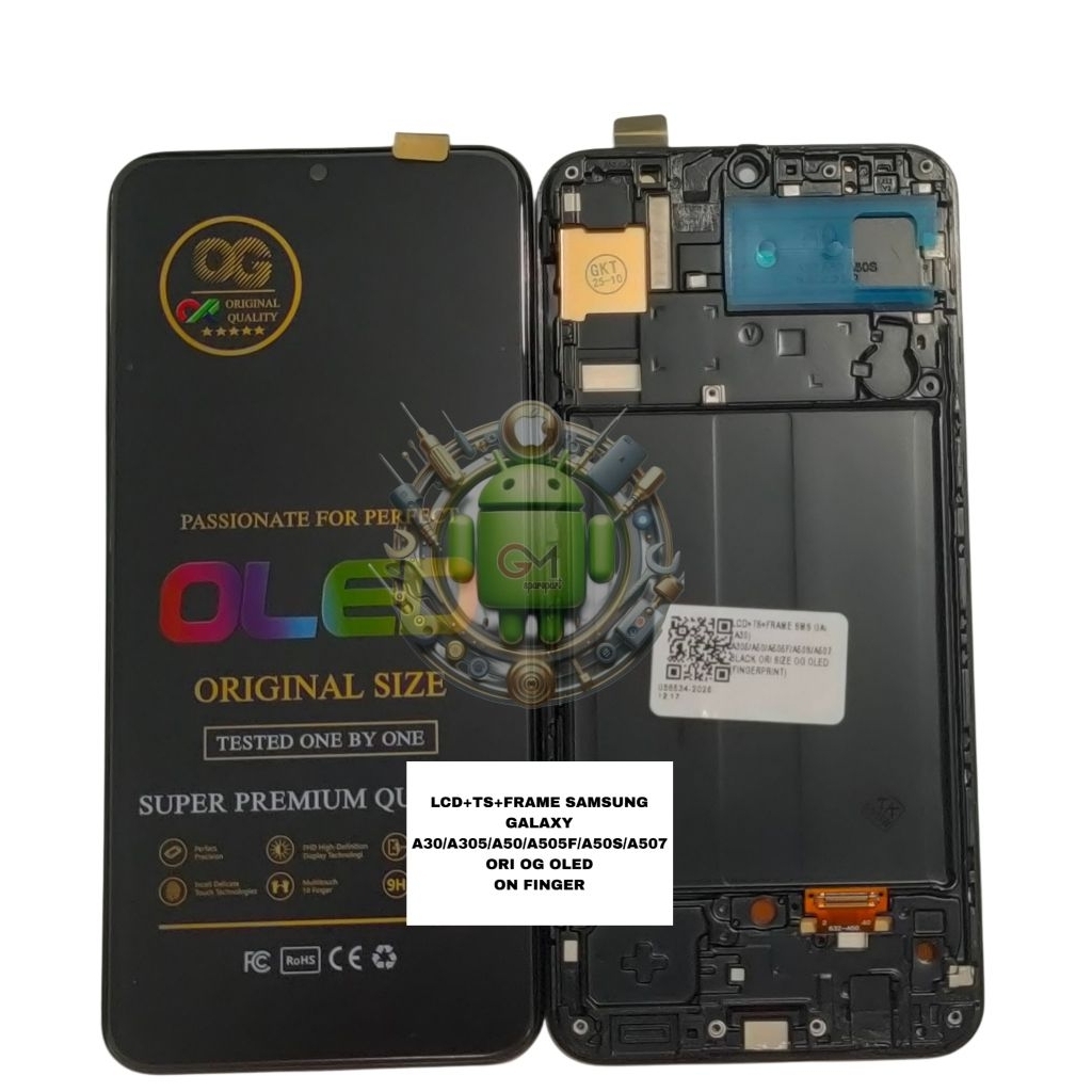 LCD SAMSUNG A30/LCD TOUCHSCREEN SAMSUNG A30/50/A50S FULLSET ORIGINAL