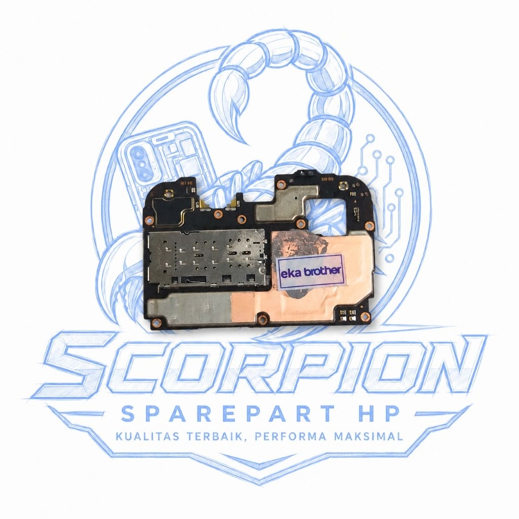 mesin mainboard Oppo A18. perawan mati. RAM gembling