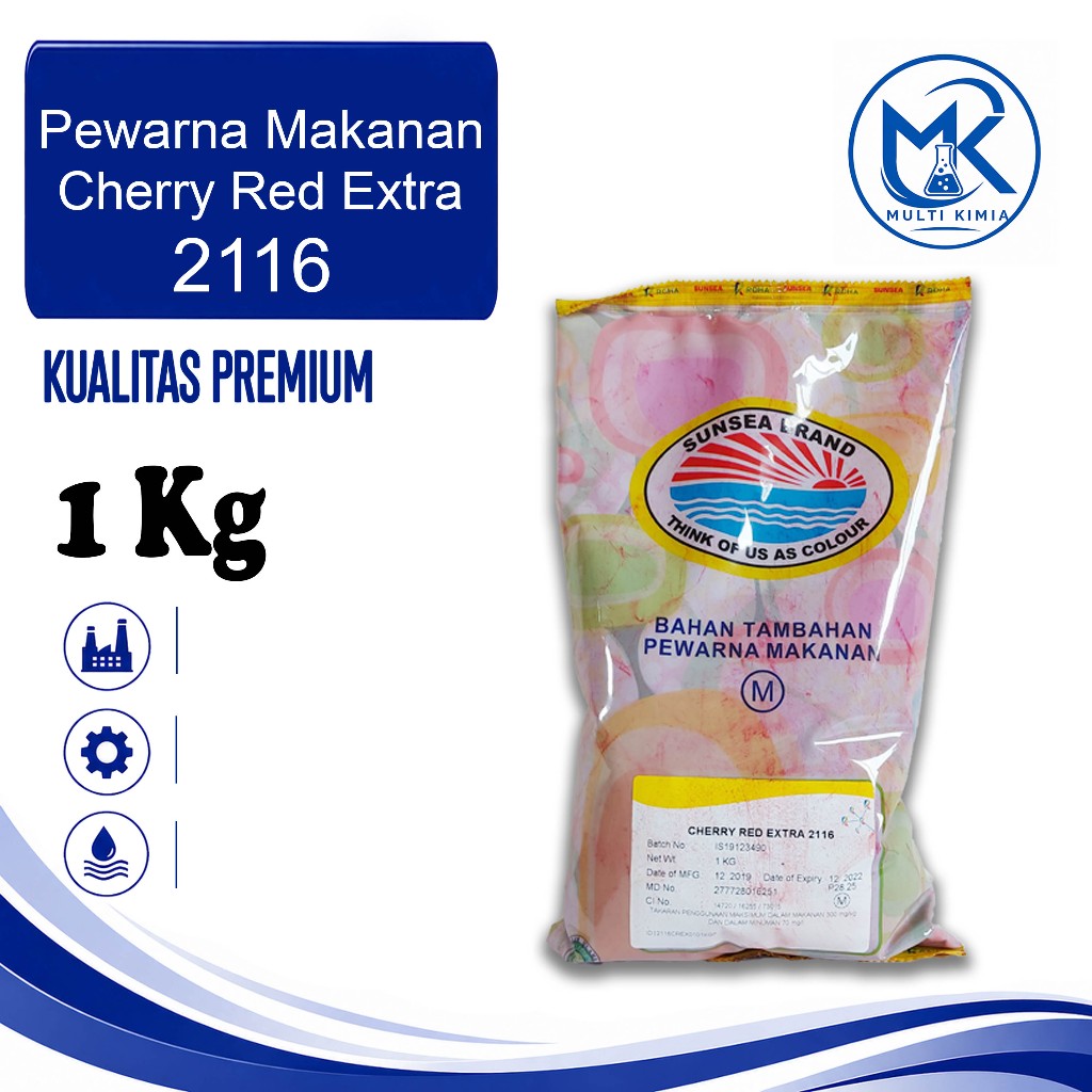 Pewarna Makanan Bubuk Red Scarlet 2106 ( ROHA ) 1 kg / Pewarna Makanan Bubuk Red Scarlet