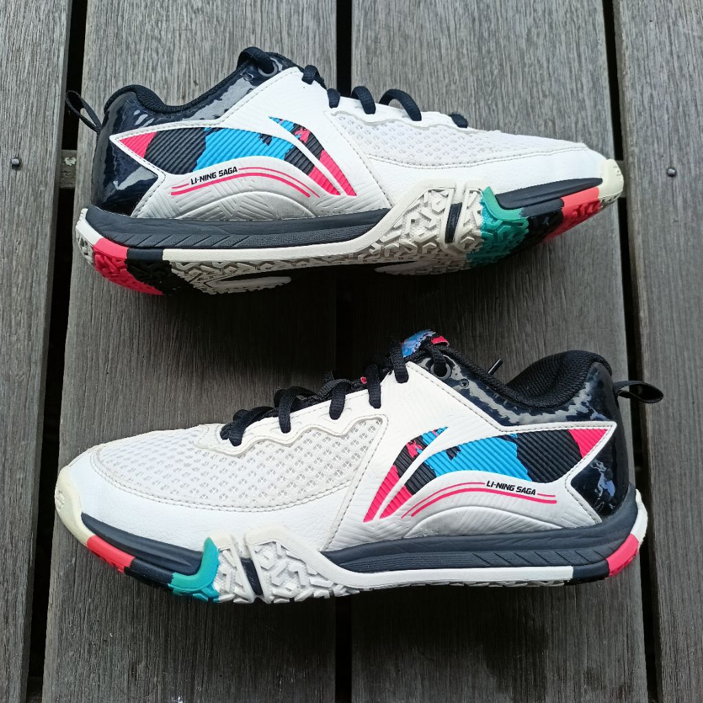 Sepatu badminton Lining Saga sz 37 (Second)