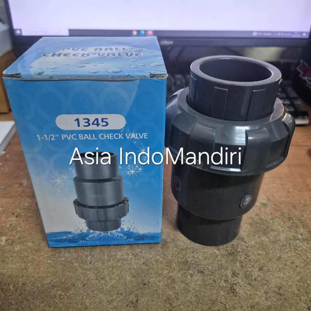 Ball Check Pvc 4" inch / Ball Check Valve Single Watermur