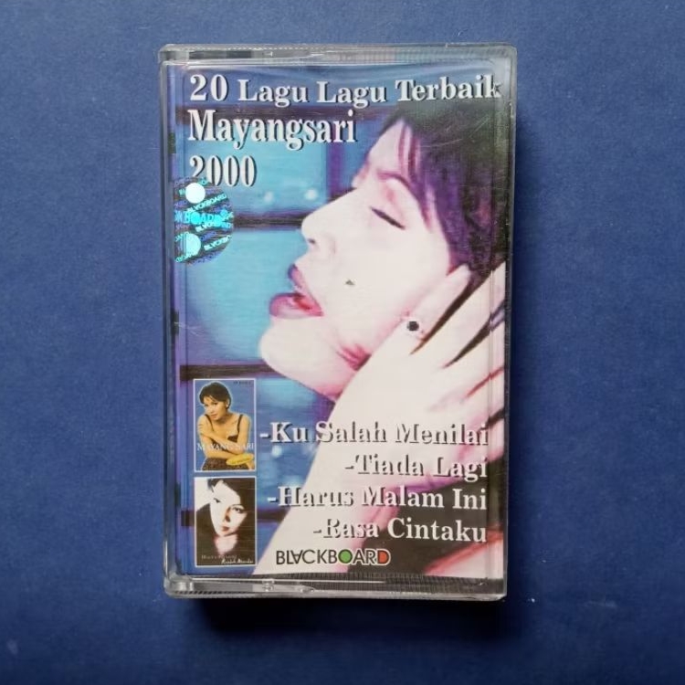 Kaset Pita 20 Lagu Lagu Terbaik Mayang Sari 2000 Prod BLACKBOARD Ind