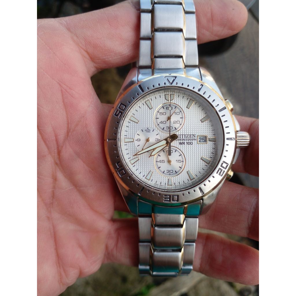 JAM TANGAN PRIA CITIZEN CHRONOGRAPH original seken preloved