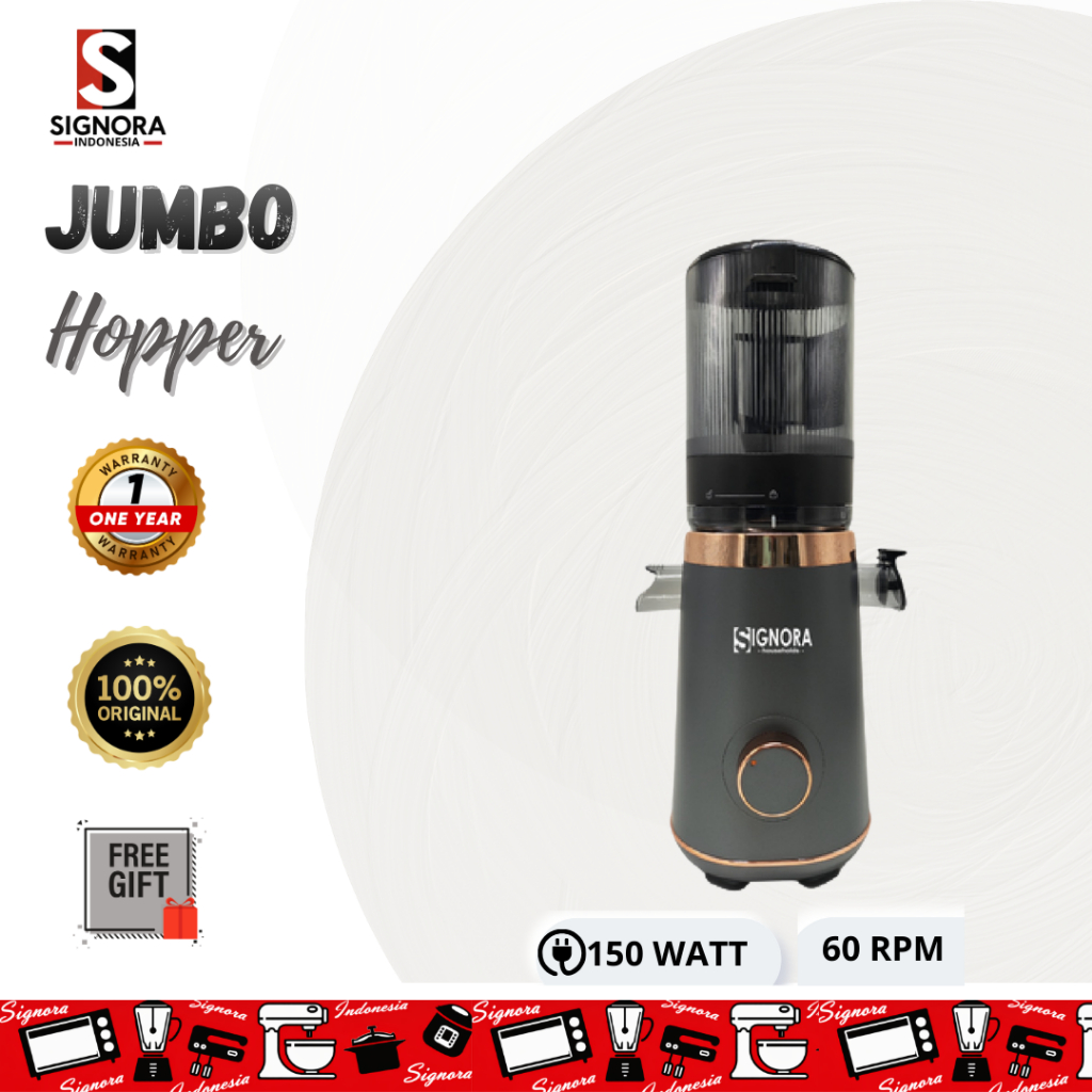 Signora Jumbo Hopper Slow Juicer / Slow juicer SIgnora