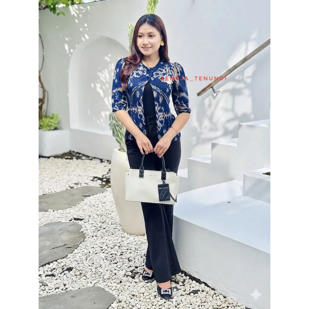 BOLERO BLAZER TENUN WANITA PREMIUM - BOLERO BLAZER TENUN WANITA PREMIUM MODERN - OUTER TENUN CASUAL 