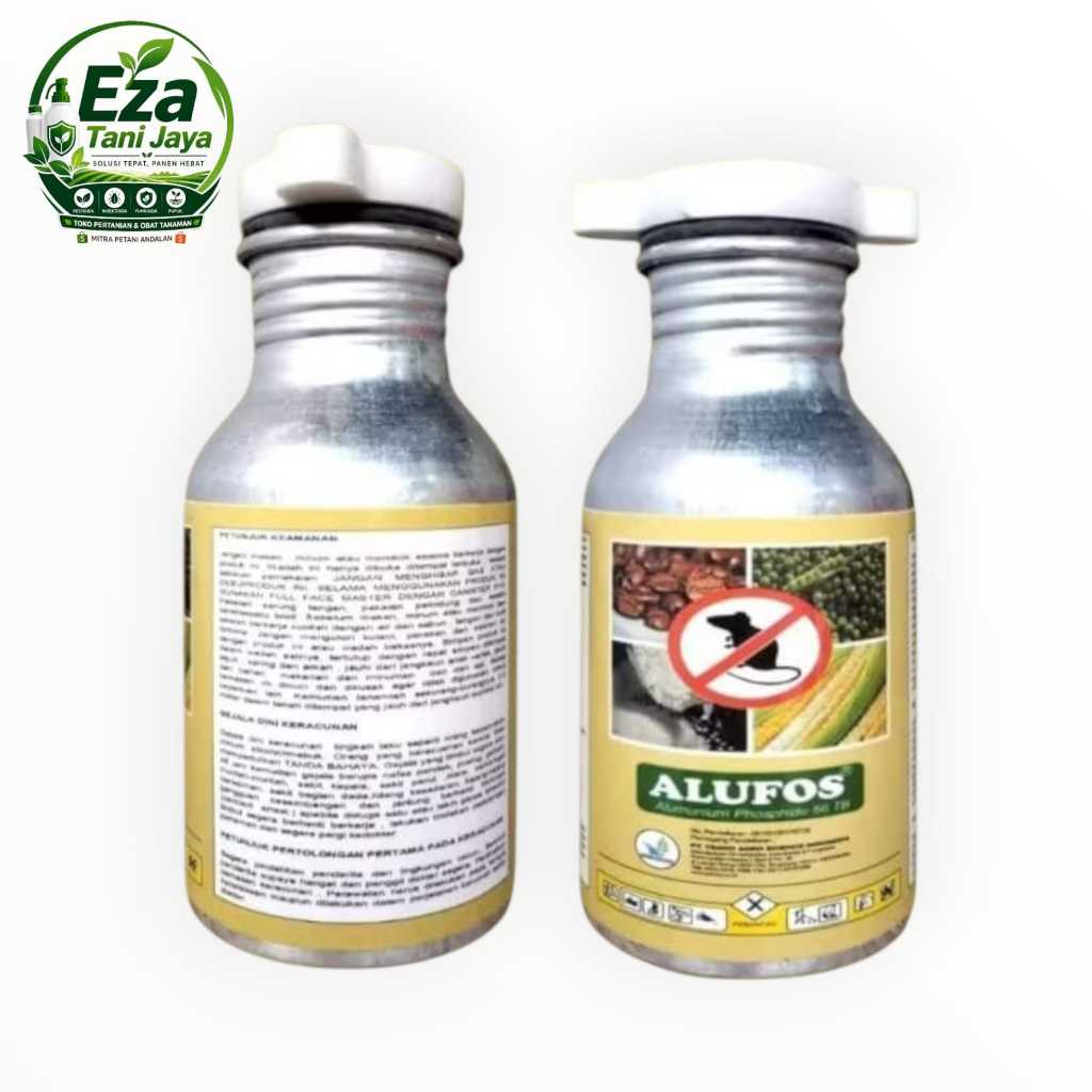 OBAT TIKUS AMPUH ALUFOS 56 TB isi 90gr Rodentisida Alumunium Phosphide Tablet Pembasmi Tikus Kutu Ha