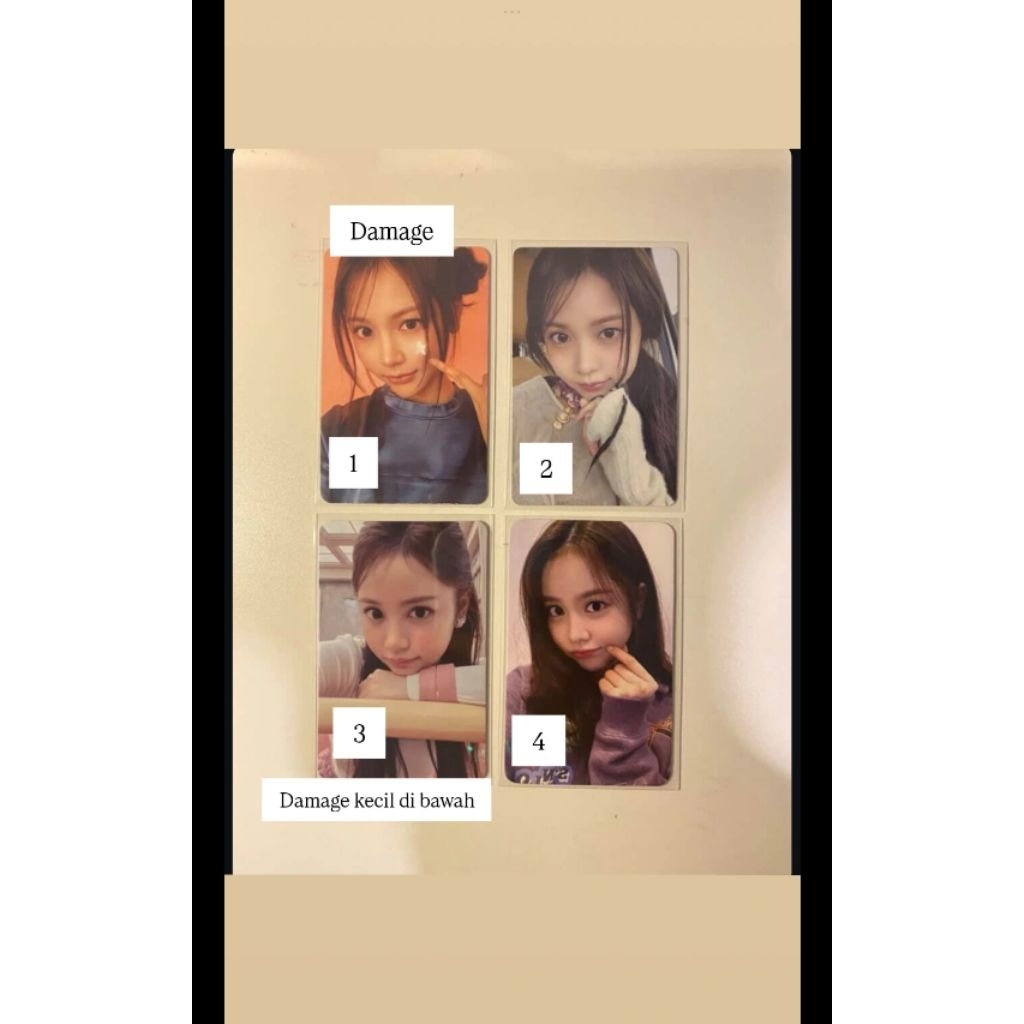 photocard official Carmen h2h ready