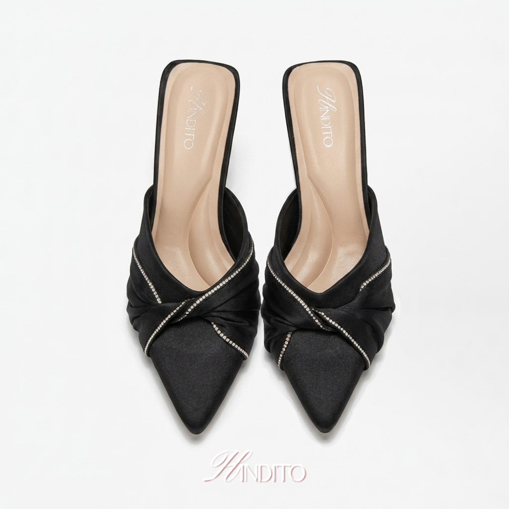 Hindito - Elia Heels (7 cm) / Heels Wanita / Kondangan / Pesta / Lamaran