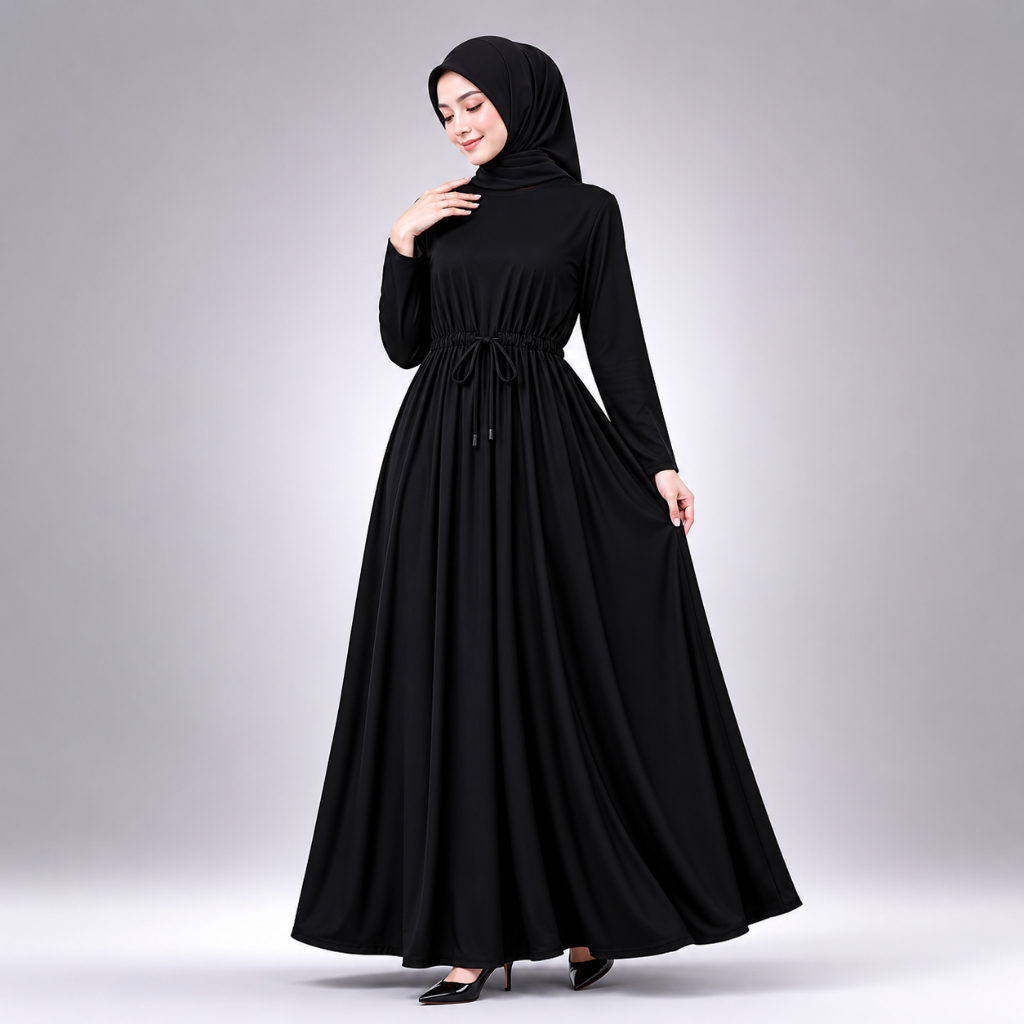 Gamis Remaja Simple Elegant Dress