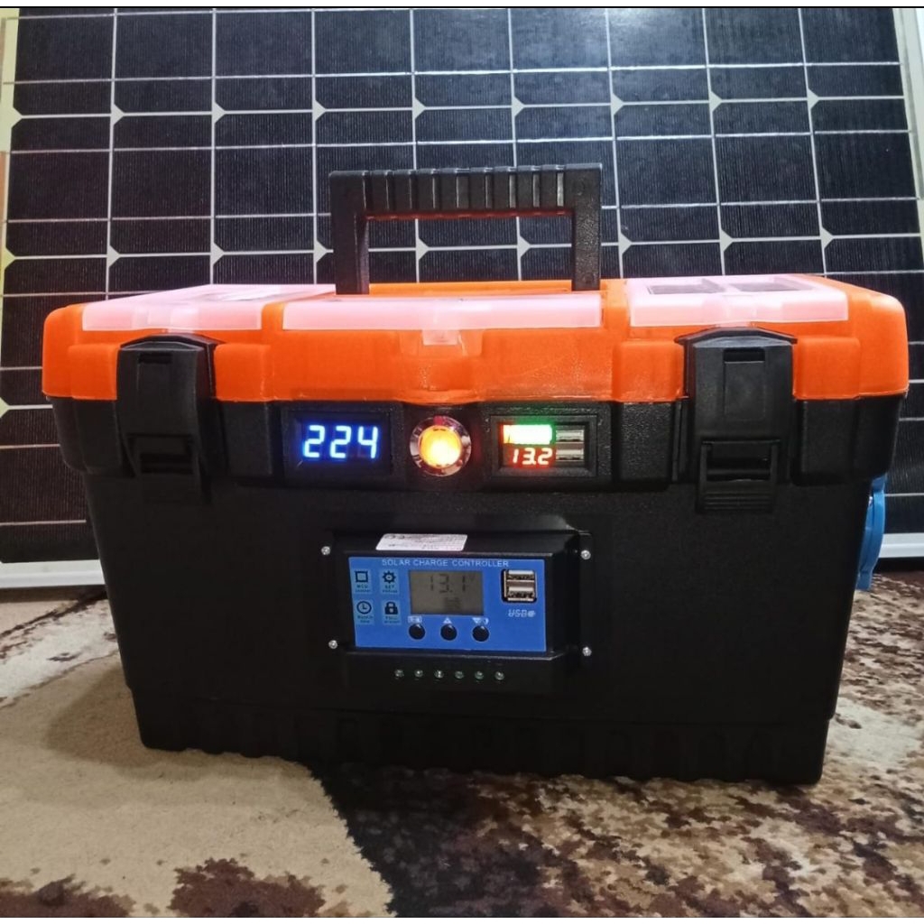 POWER STATION 2000watt plus SOLAR PANEL