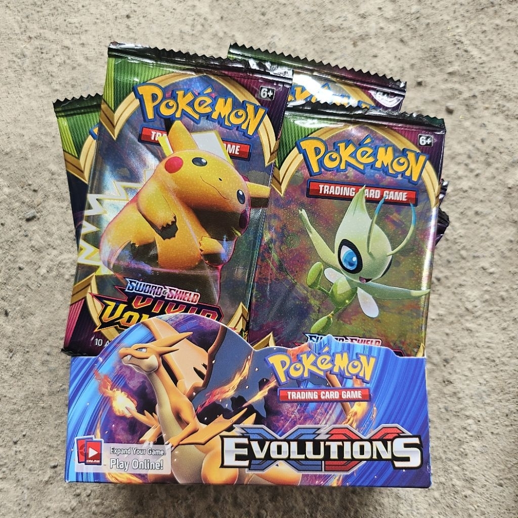 kartu pokemon shinning / pokemon evolutions / batle styles sword & shield
