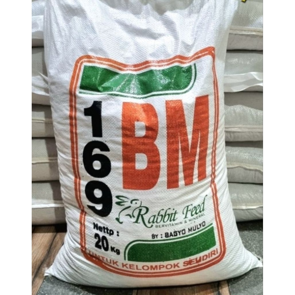169bm Pelet kelinci pakan kelinci