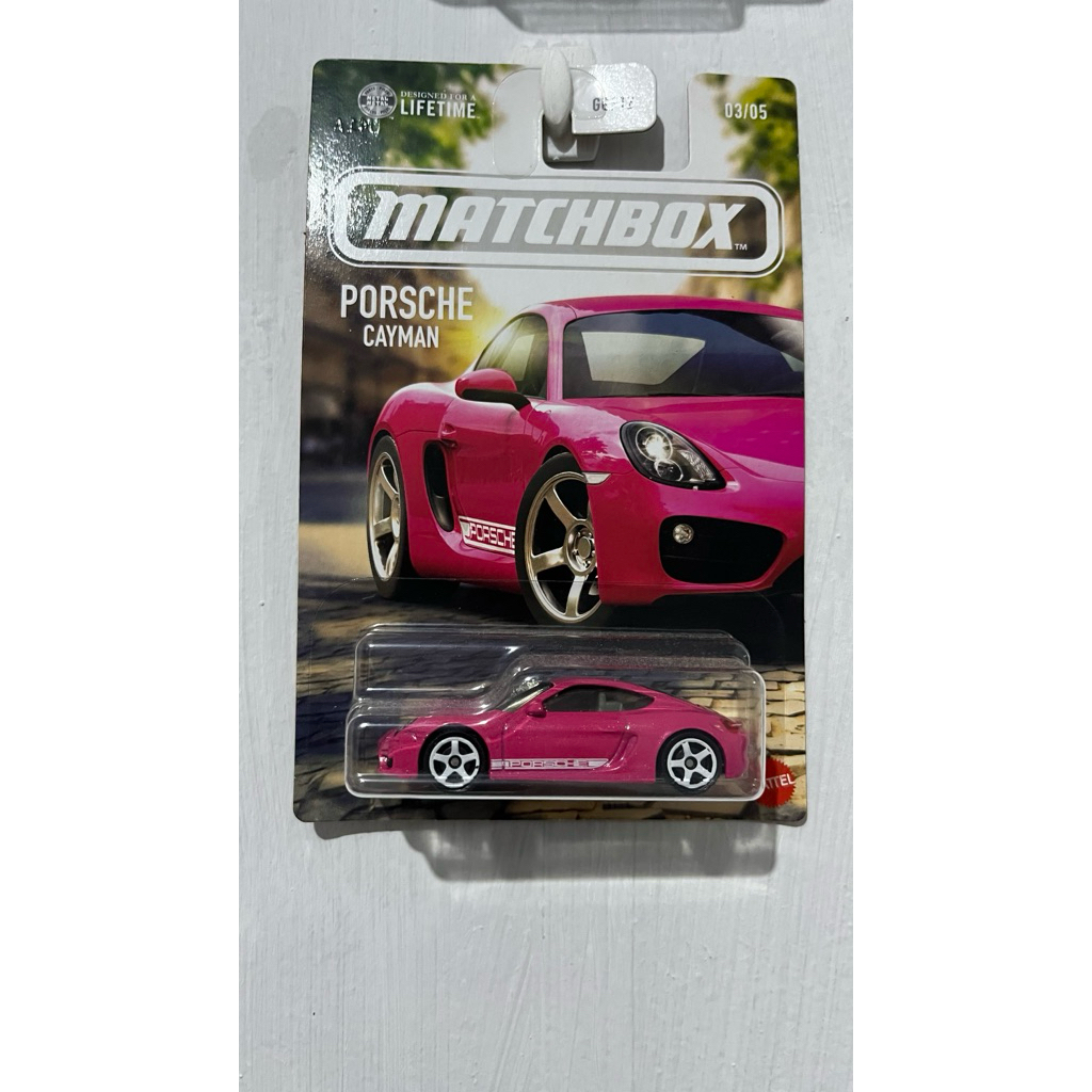 Matchbox Porsche Cayman Pink