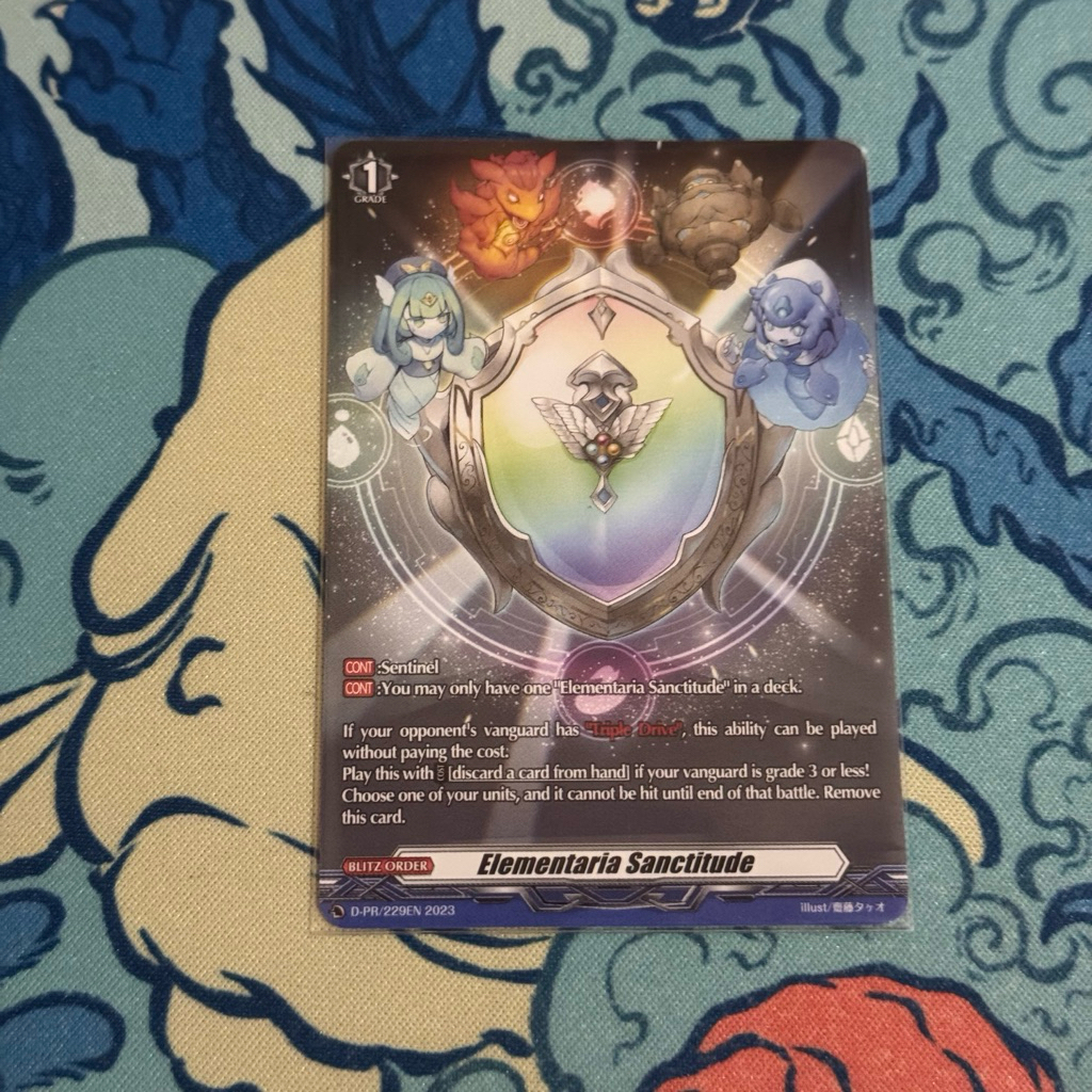 Elementaria Sanctitude Borderless (D-PR/299EN) Cardfight Vanguard EN