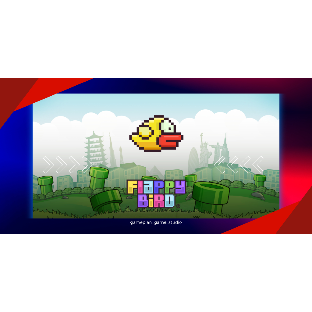 Flappy Bird Unity Source Code + APK | Game 2D Android Siap Edit & Publish