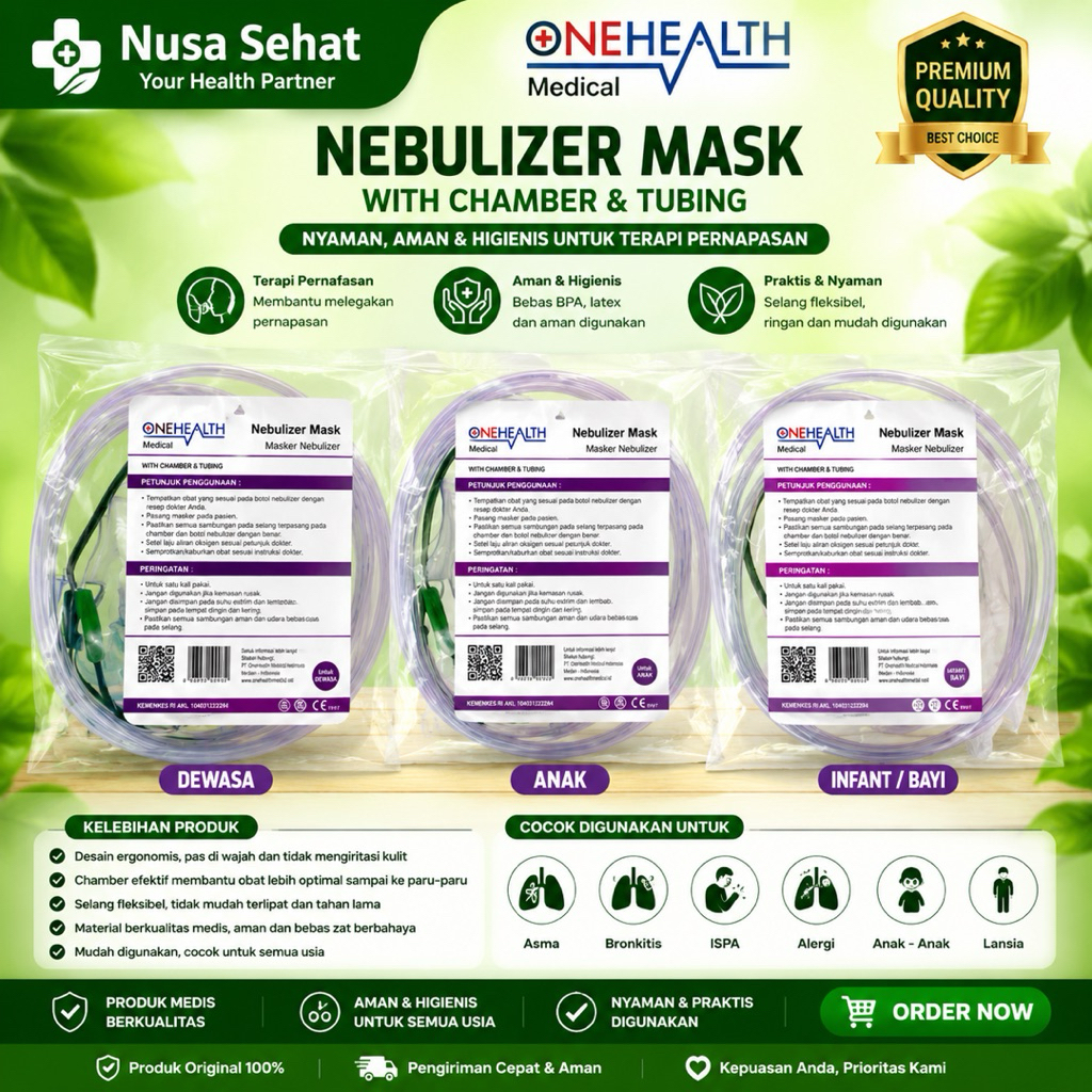 masker nebulizer bayi nebulizer mask infant masker nebulizer with chamber tubing masker uap bayi