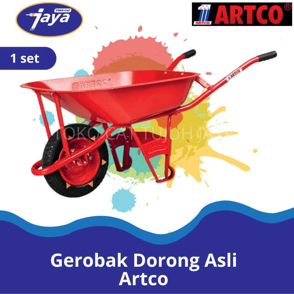 Gerobak pasir/ Gerobak dorong Gerobak Sorong/ Gerobak bangunan Merk Artco/ Arko