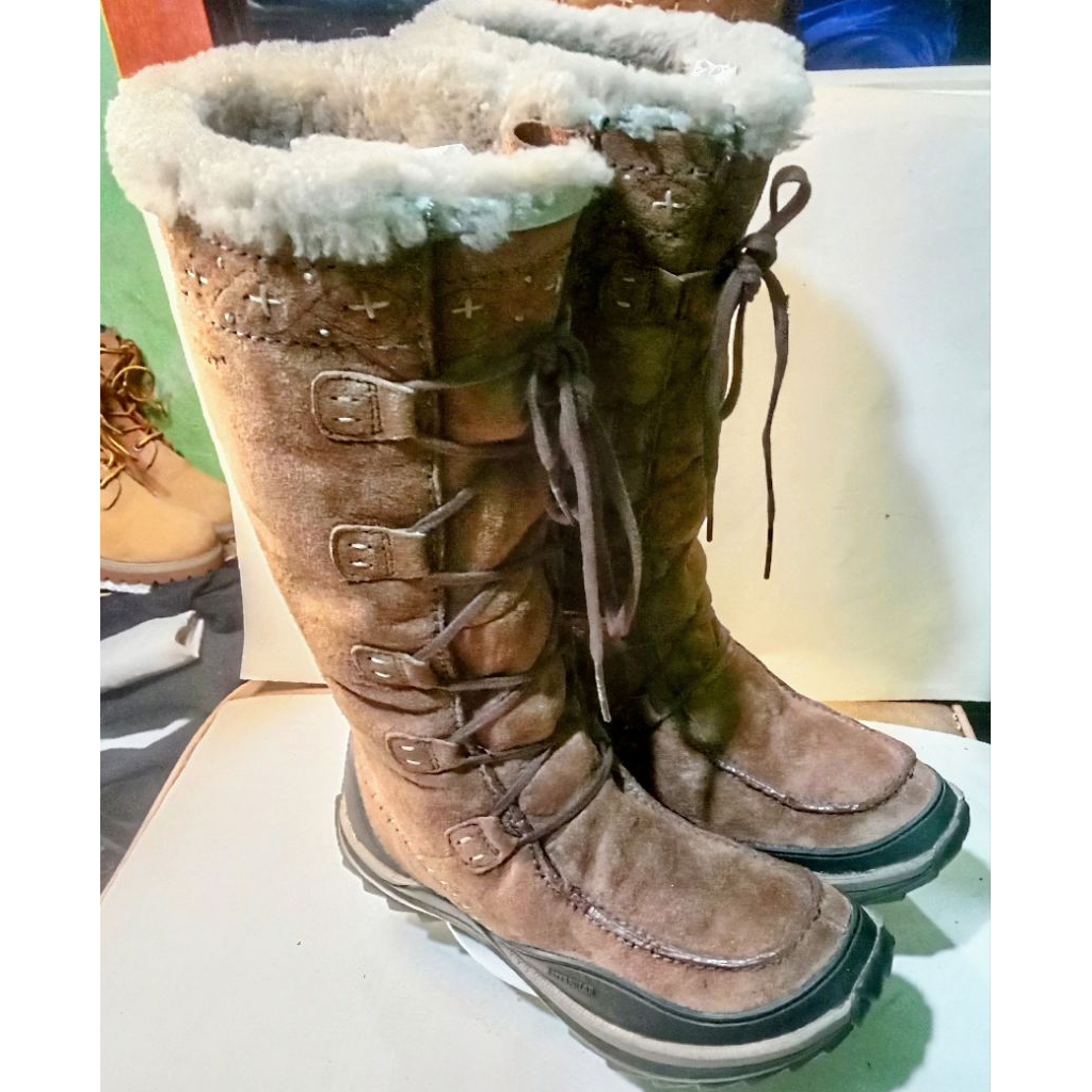 Caterpillar - Sepatu Wanita Casual Kulit Import Original