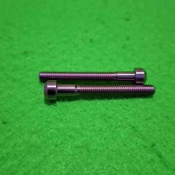 Baut titanium small M6x50 Baut drat 10 universal