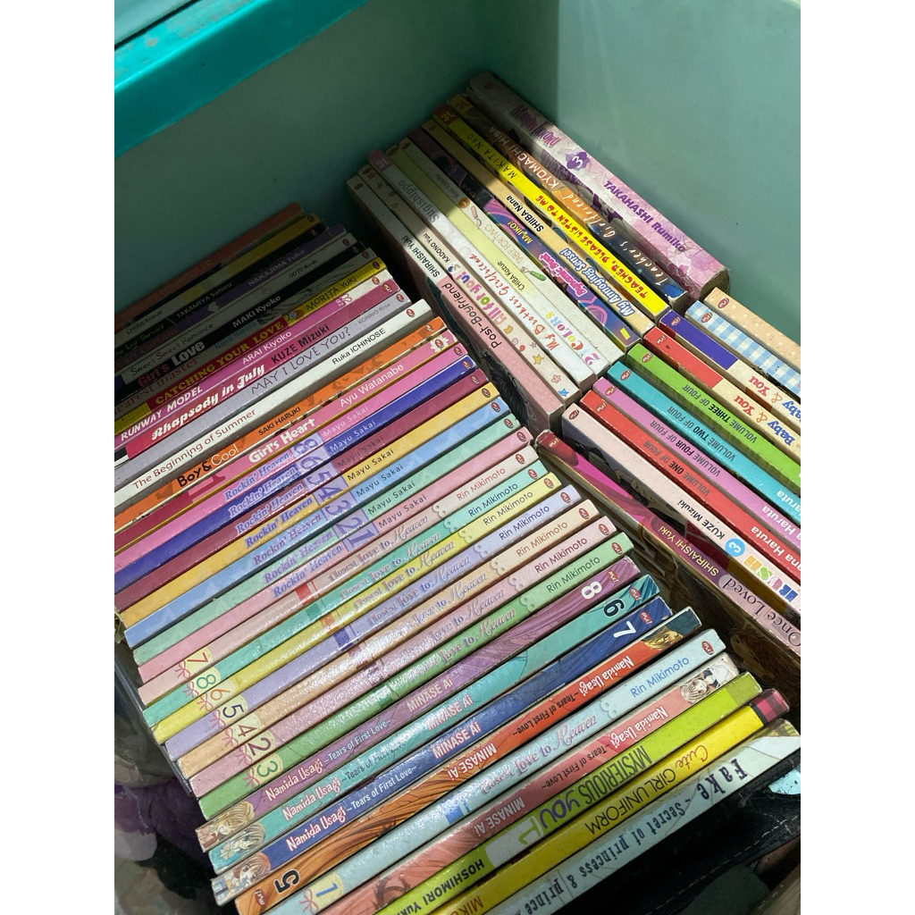 PRELOVED KOMIK BEKAS isi 3 atau pengkap KOMIK ROCKIN HEAVEN, closest love to heaven, chocolate cosmo