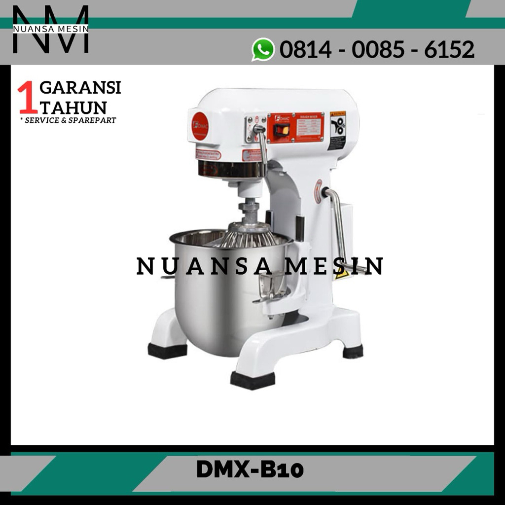 Dough Mixer DMX-B10 Fomac