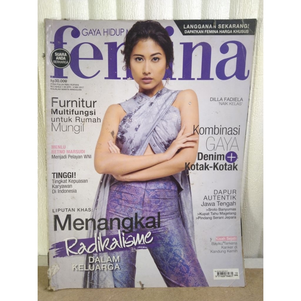 Majalah FEMINA Edisi 28 April - 4 Mei 2017 no.18