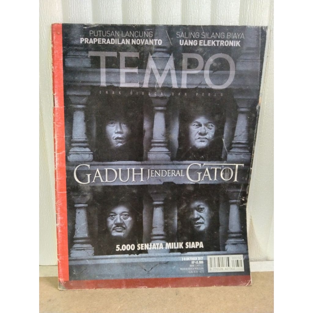 Majalah TEMPO edisi 2 - 8 Oktober 2017