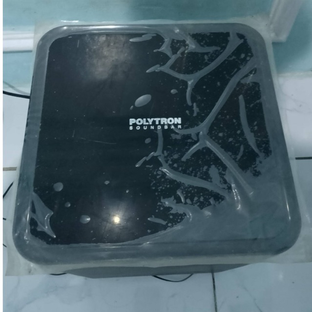 SOUNBAR SUBWOPFR TV POLYTRON PASIF 32" 40"  BASS JEDUG JEDUG