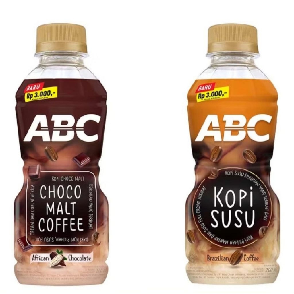 KOPI ABC BOTOL 200 ML - DUS ISI 24