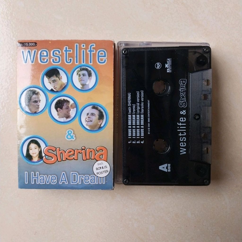 KASET WESTLIFE & SHERINA ALBUM I HAVE A DREAM