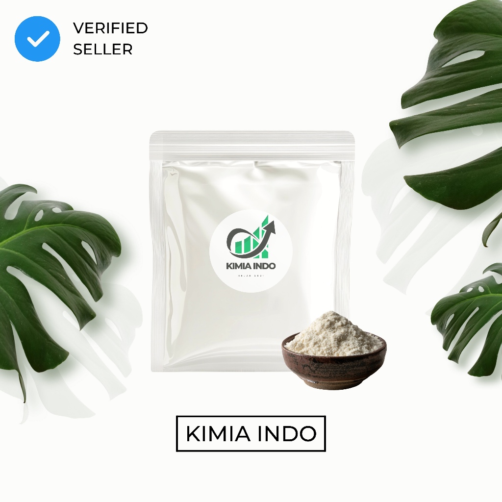 Kojic Acid Powder 100gr Asam Kojat Pemutih Pencerah Warna Kulit Serum Cream Sabun Toner  Lotion