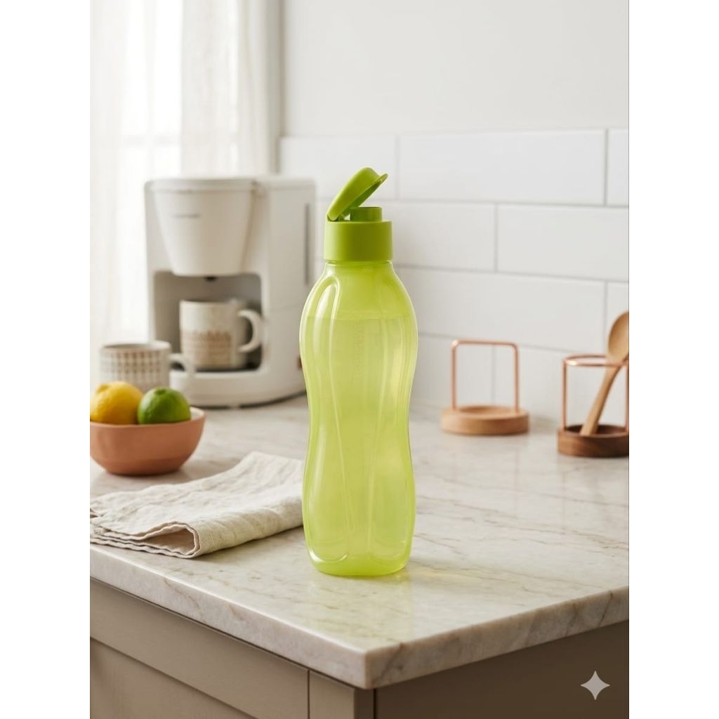 Eco flip 750ml LIME - Tupperware - Botol