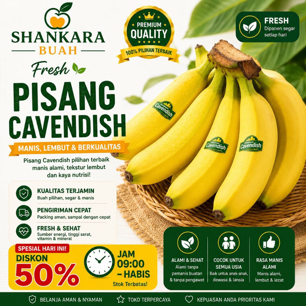 PISANG CAVENDISH SUNPRIDE