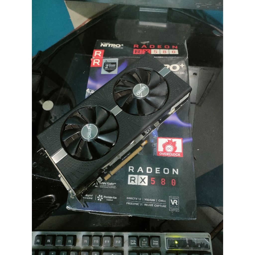 Radeon RX580 8GB Gddr5 Sapphire Nitro