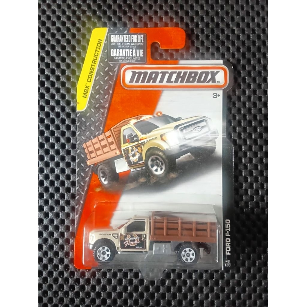 MBX Matchbox FORD F-150 MBX Construction 2015