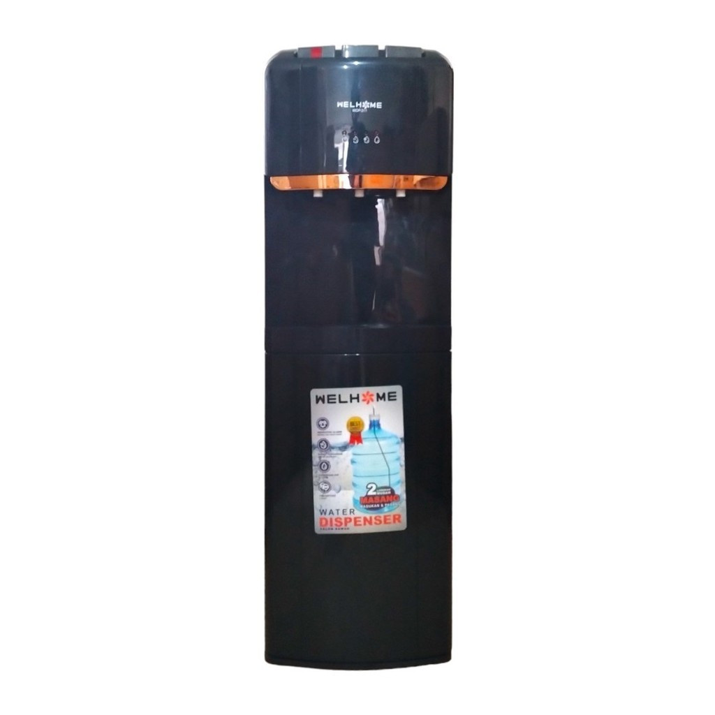 Welhome Dispenser Galon Bawah Digital Hot and Cold 3 Kran - WDP311