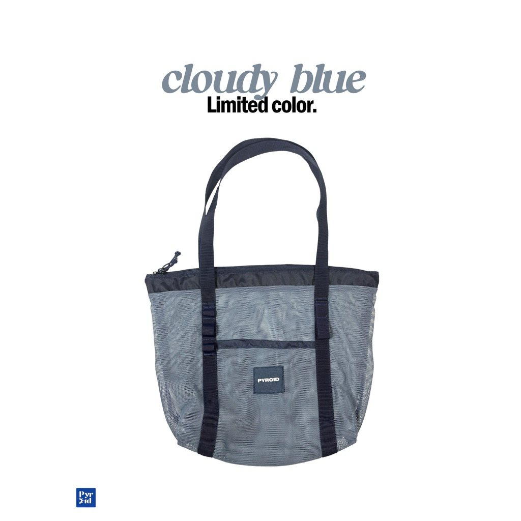 Pyroid - Gayatri Tote Bag Jaring Cloudy Blue Limited Color