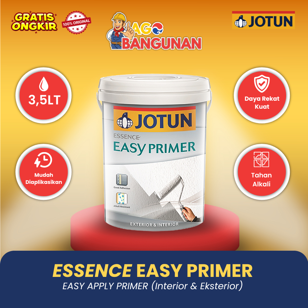 Cat Primer Interior Jotun Easy Primer 3.5L